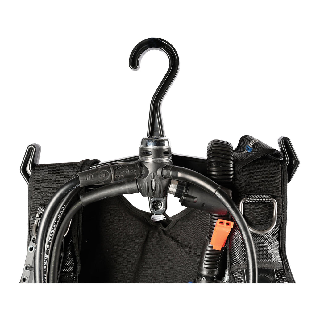 Underwater Kinetics Super BC/Regulator Hanger, Black, view 2