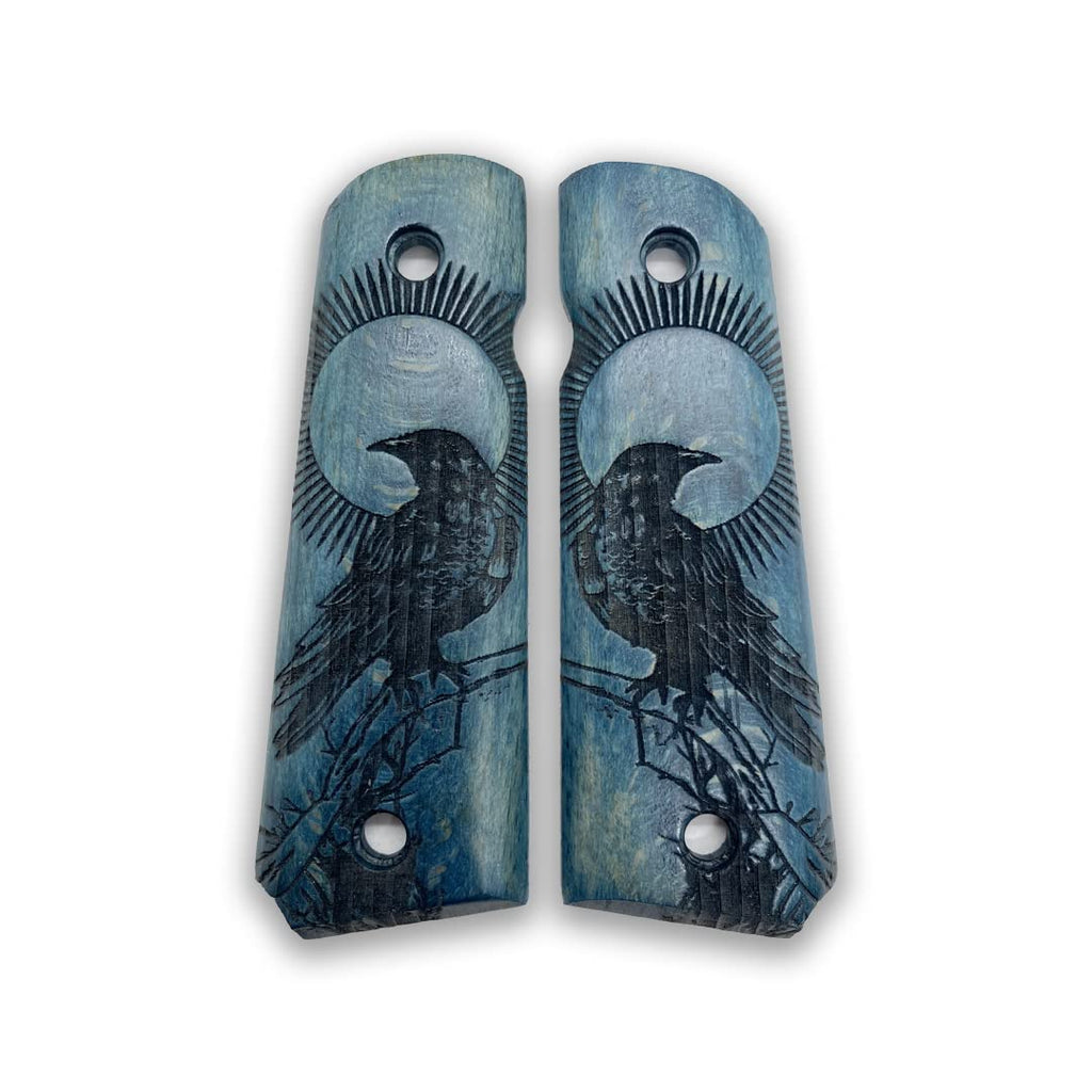 Zib Grips, 1911 Raven Series, 1911 Wooden Pistol Grips, view 4