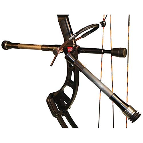 AAE Hot Rodz Western Hunter Stabilizer, Twin 8 and 10-Inch RH, Black