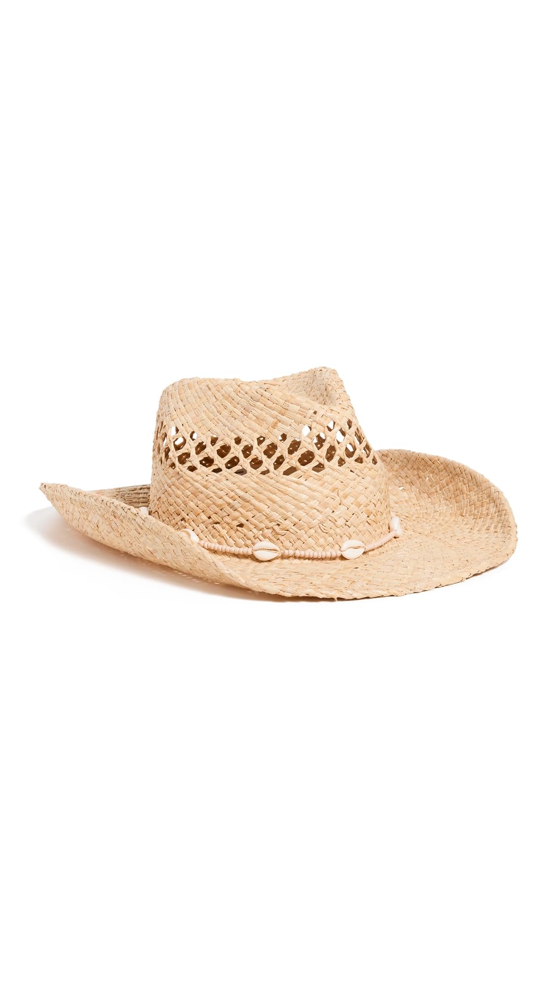 Lack of Color Women's Seashells Cowboy, Natural, L