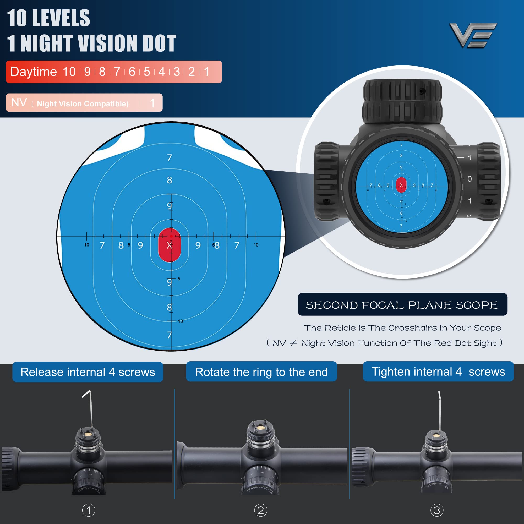 Vector Optics Minotaur 12-60x60 34mm Monotube MFL SFP Riflescope