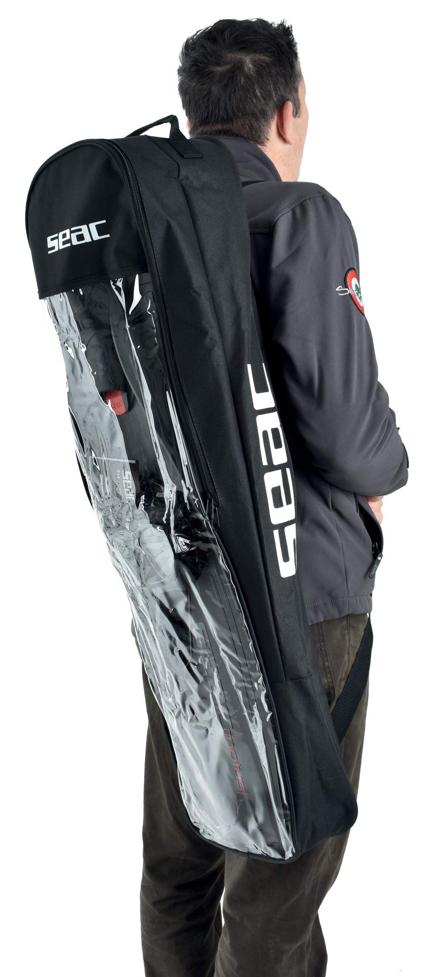 SEAC Apnea, Backpack Shoulder Bag for Long Fins and other Freediving Equipment,, view 2