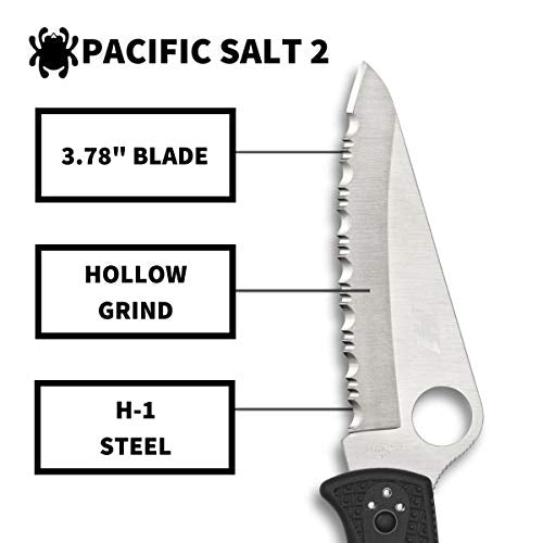Spyderco Pacific Salt 2 Lightweight Knife with 3.78"