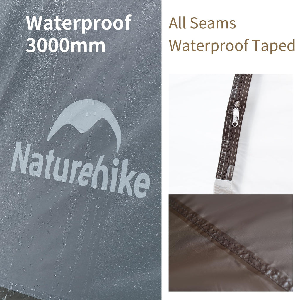 Naturehike 6-8 Person Camping Tent, Easy Set up Instant Tents for Camping, Large, view 8