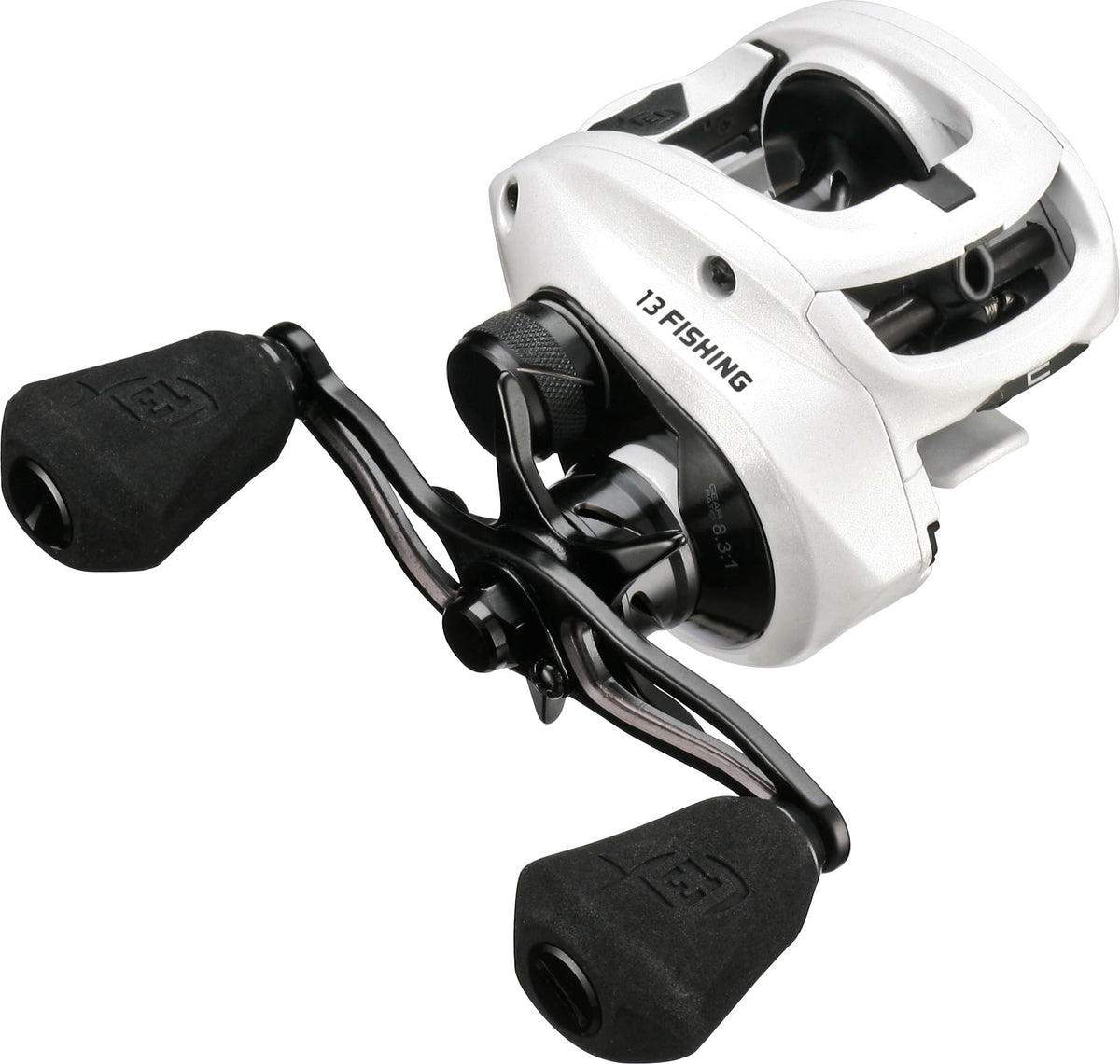 13 FISHING - Concept C2 - Low-Profile Baitcast Fishing Reel 200 Size- 8.3:1 - Ri