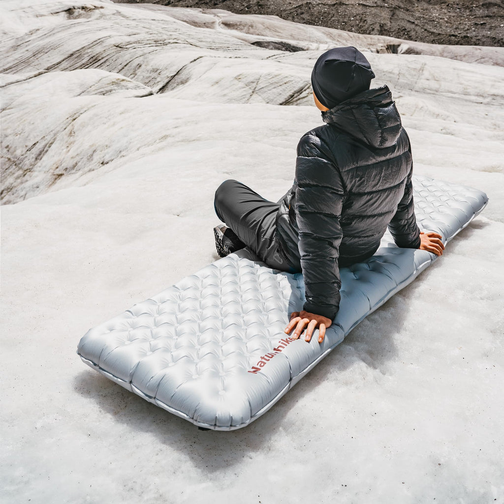 Naturehike 1.76LB Ultralight Self Inflating Sleeping Pad, Patchworkable Sleeping, view 7
