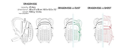 Direct Action Dragon Egg Mk II Tactical Backpack Coyote, view 8