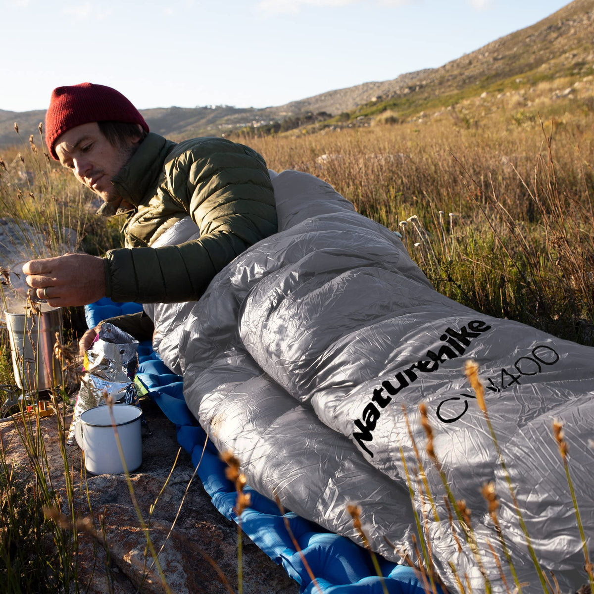 Naturehike Ultralight Duck Down Cold Weather Sleeping Bag, 750FP Compact Sleepin