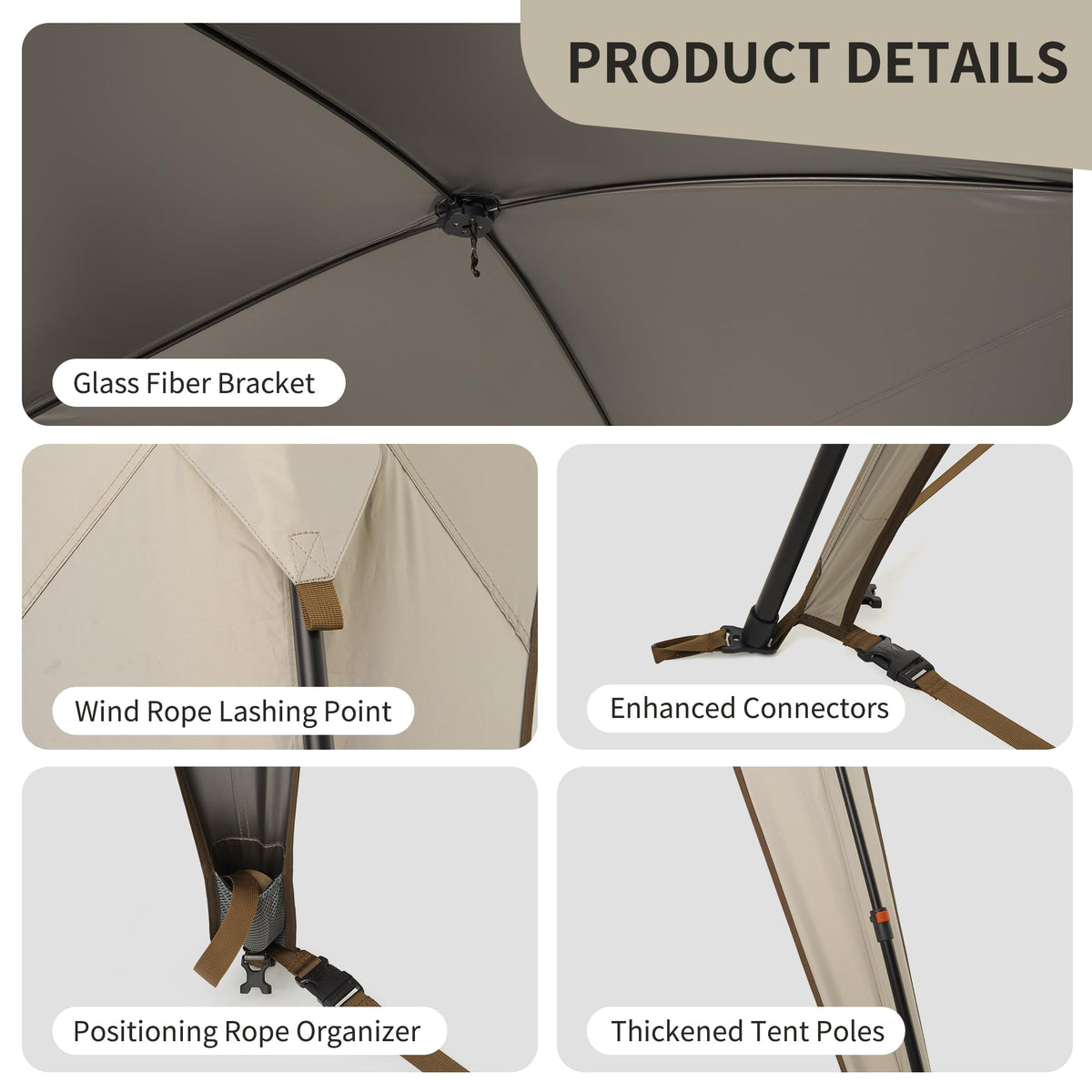 Naturehike Cloud Boundar Camping Sun Shelter, 60S Easy Setup Instant Pop up Cano