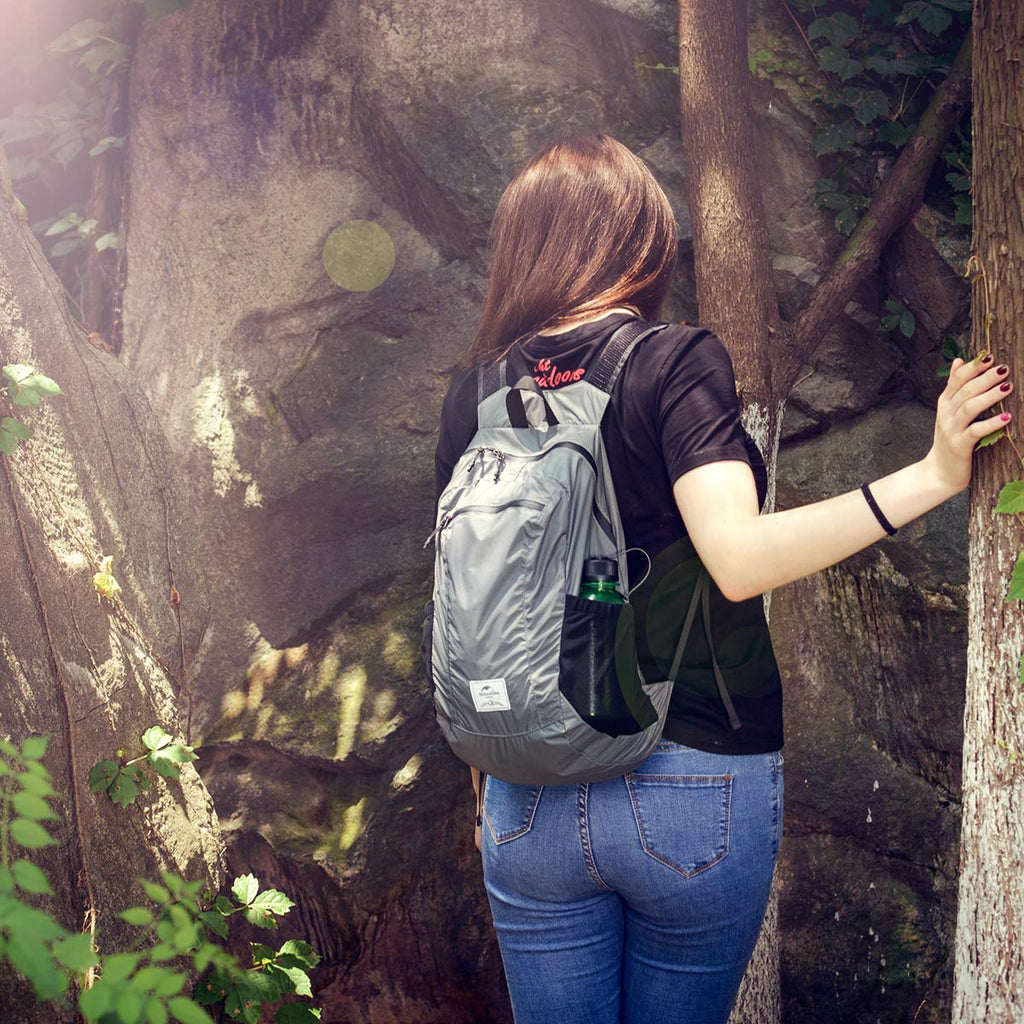 Naturehike 18L Hiking Daypack, Waterproof Travel Backpack, Lightweight Packable, view 6