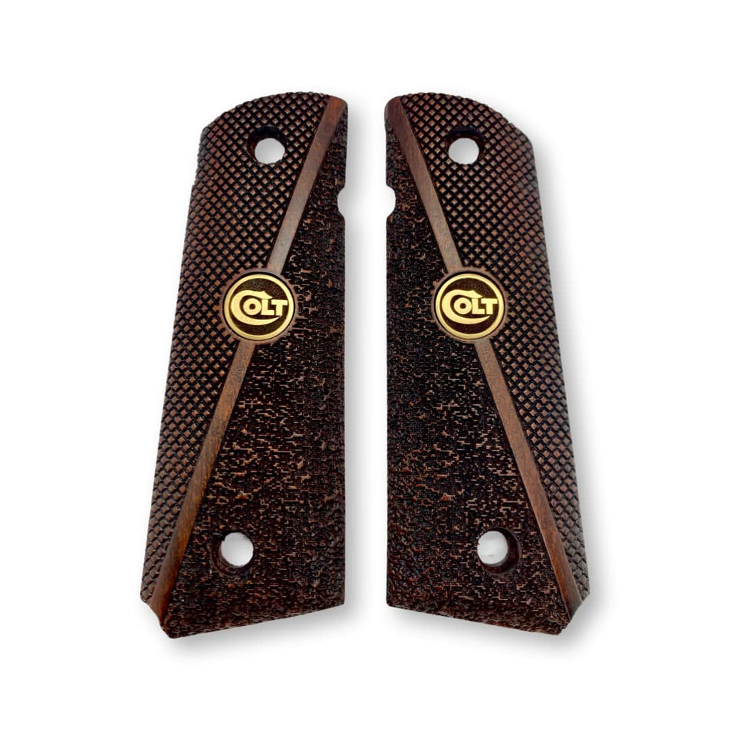 Zib Grips 1911 Original Series US Logo Wooden 1911 Grips, view 2