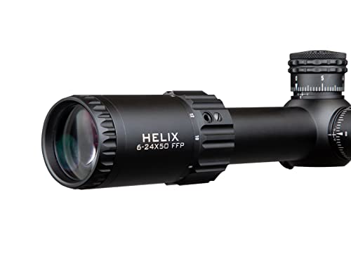 Helix Rifle Scope 6-24x50 SFP w/ Zerostop