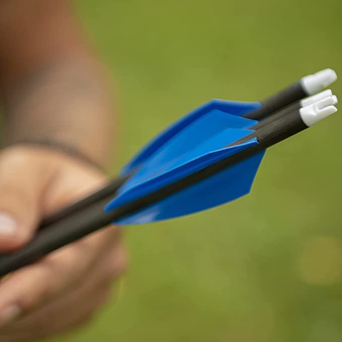 TAC Vanes 2.75" Driver Hybrid Vanes - Green - 36 Pack for Archery & Shooting.