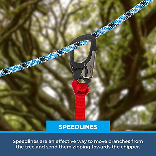 Rock-N-Arbor RNA Squatch Draw Speed Line Slings 1-Inch Nylon Speed Line with Do