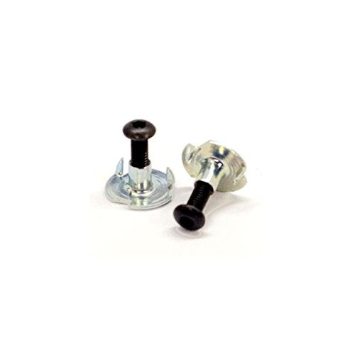 Atlas Bipods Rail Mounting Fastener Set 2 use with BT15 and BT17 Silver