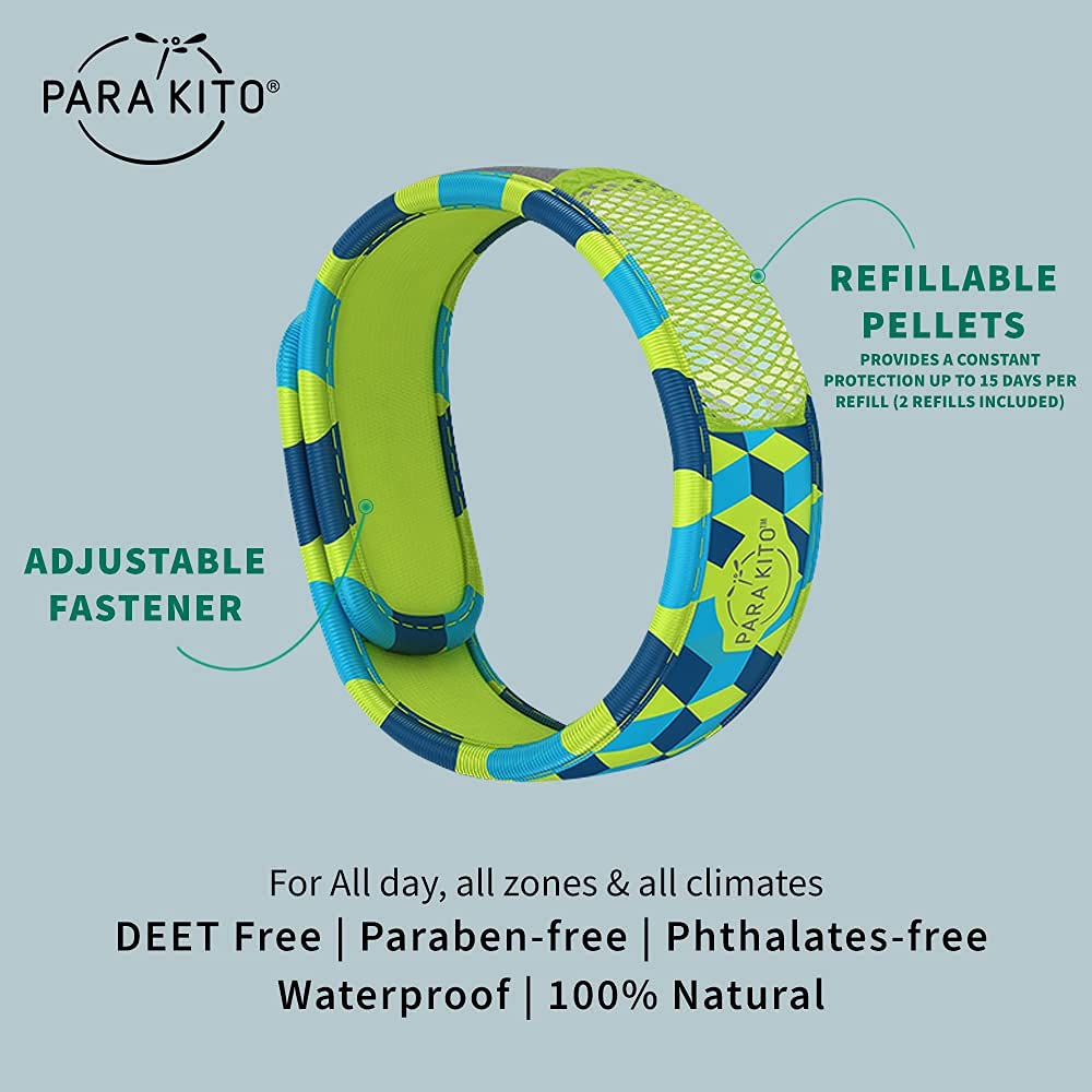 PARA'KITO Mosquito Insect & Bug Protection Wristband