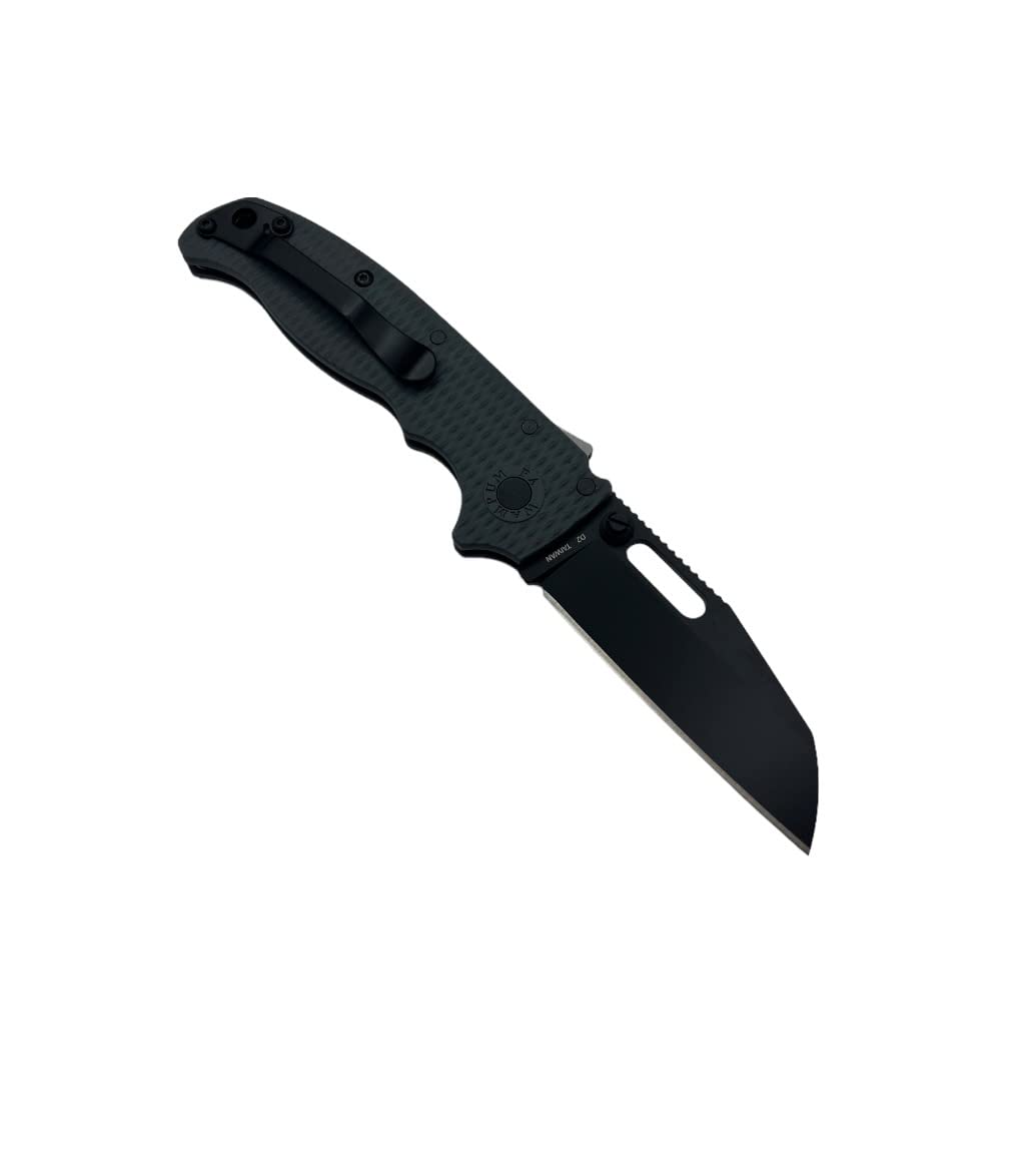 Demko Knives AD20.5 Shark Lock Folding Knife D2 Blade AD 20.5 Grivory Handle Fli