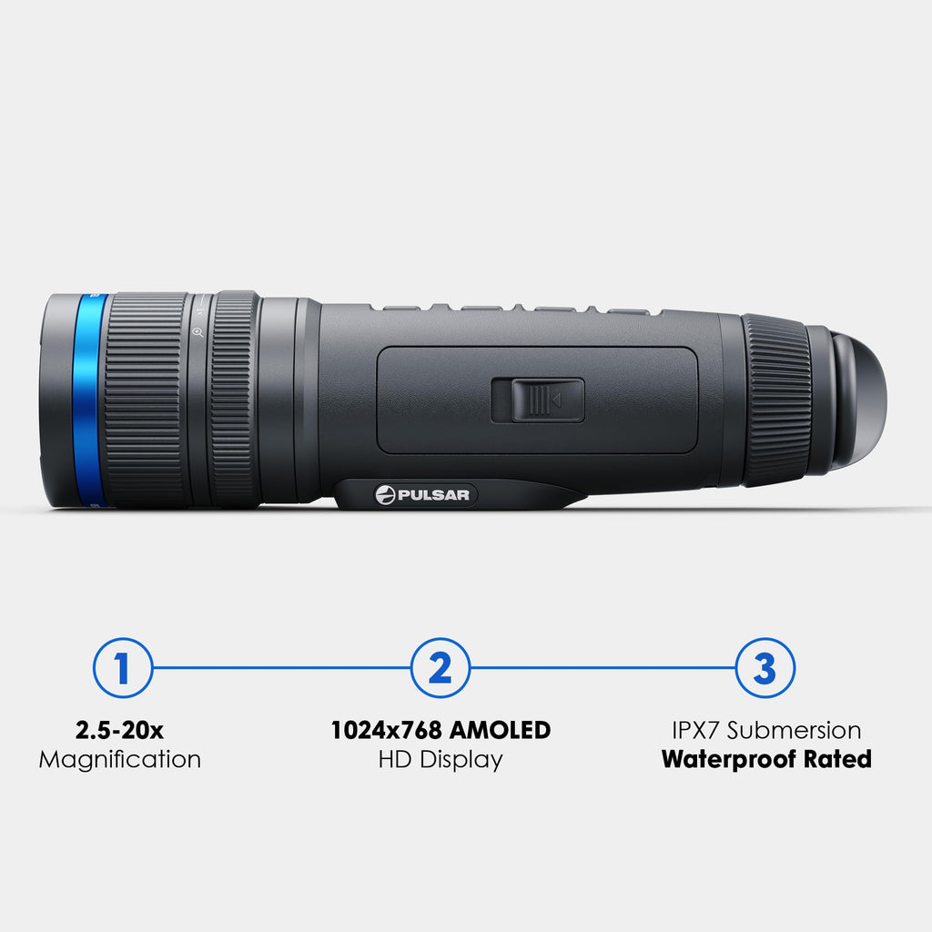 Pulsar Telos XL50 Thermal Imaging Monocular, view 7