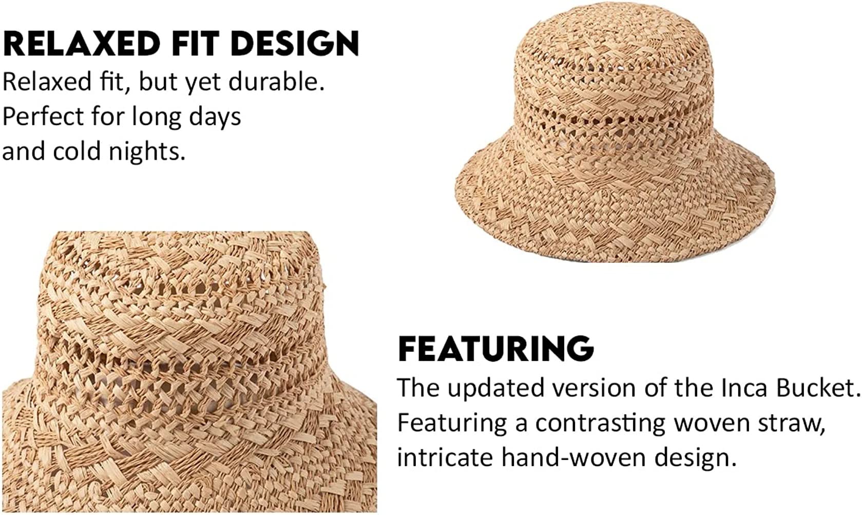 Lack of Color Women's The Inca Bucket Hats (Large, Inca Bucket - Special)
