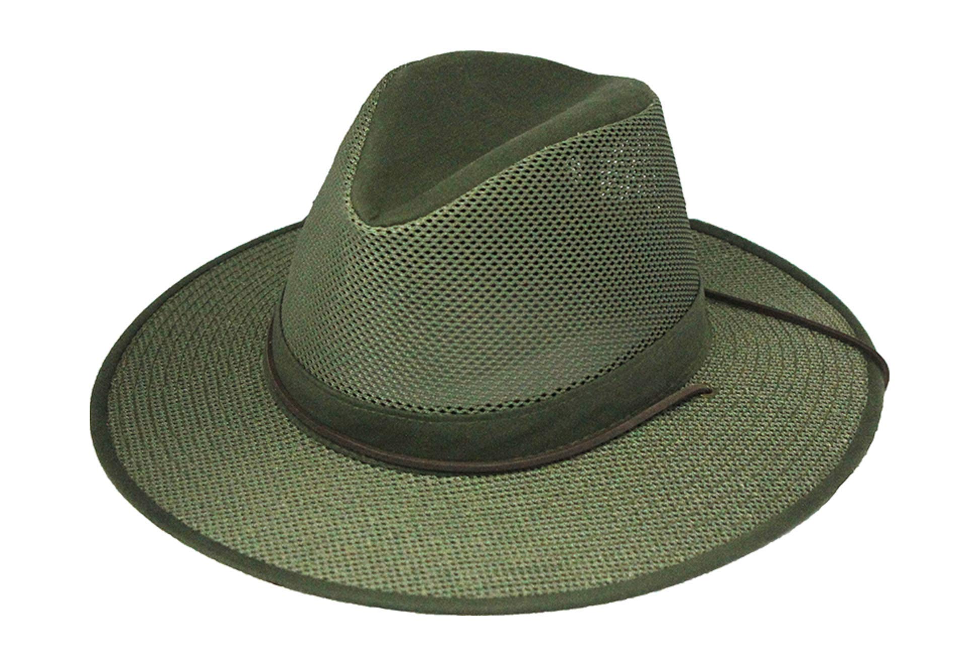 Henschel Hats Breezer Aussie Hat, Olive Green, Boxed X-Large