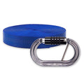 Rock-N-Rescue Heavyweight Nylon Tubular Webbing Blue 25 ft Bundle w/Raider Quik