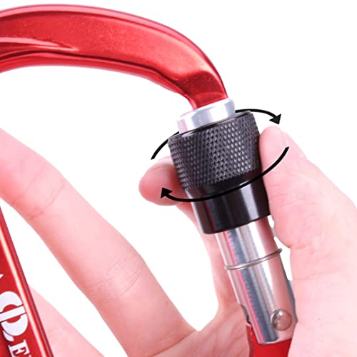 Omega Pacific Elite Keylock Screw-Lok Carabiner