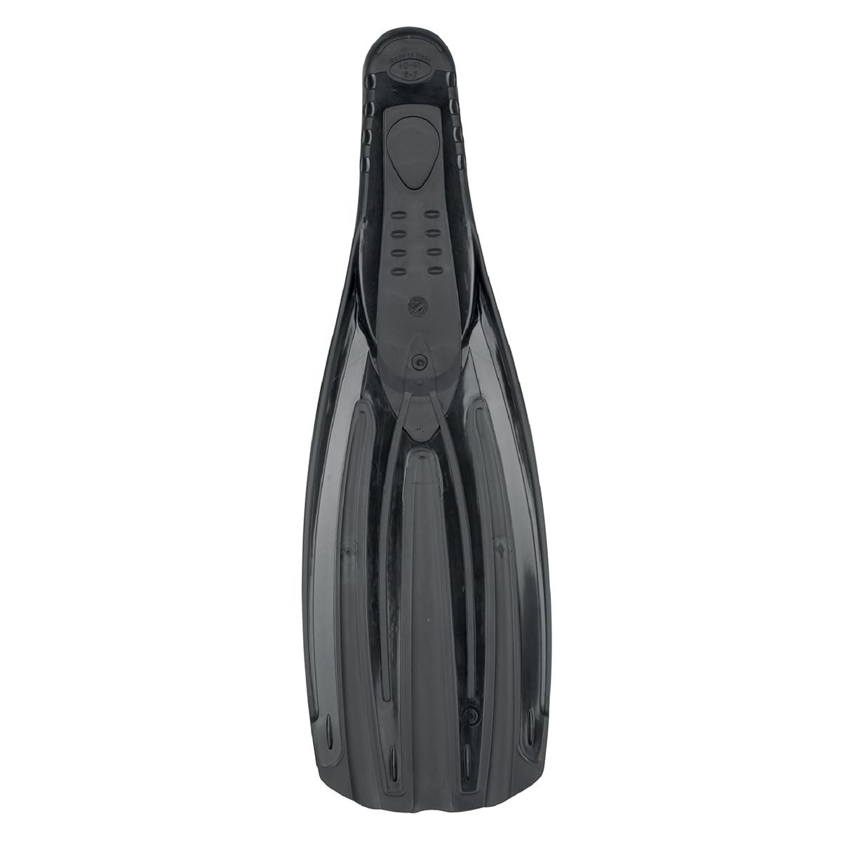 Seac Fuga Full Foot Fins - Black, 44