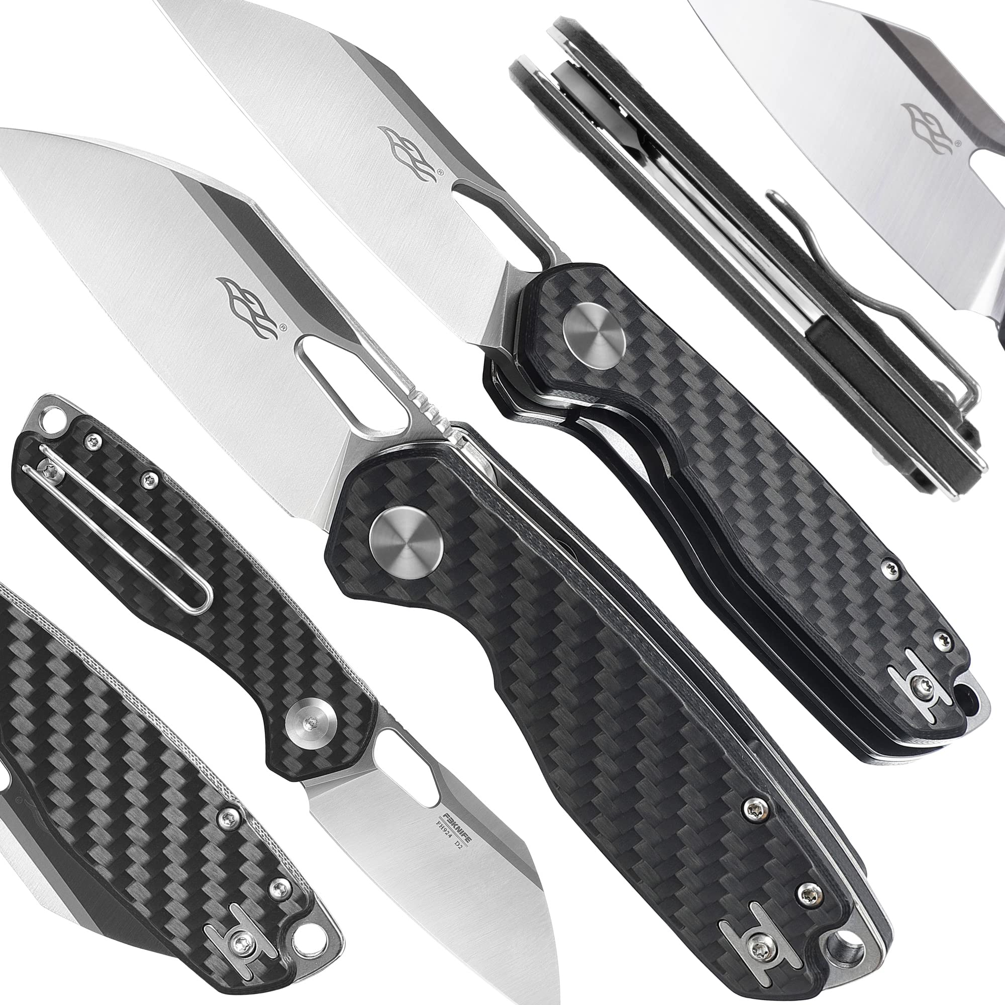 Firebird GANZO FH924-CF Ball Bearing Pocket Folding Knife