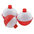 SOUTH BEND Red & White Push Button Floats