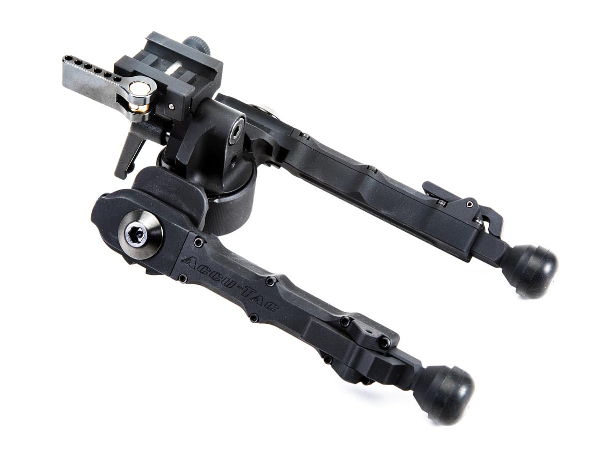 ACCU-TAC PC-4 Bipod, Flat Black, PCB-0400
