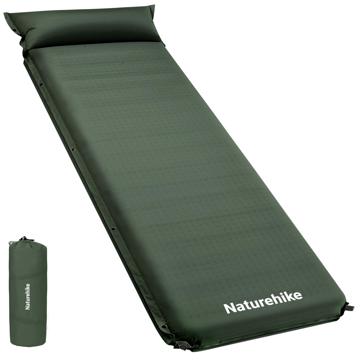 Naturehike 4"/10cm Ultra Thick Foam Self Inflating Sleeping Pad with Pillow, R9.