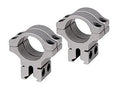 BKL 1 Rings, 3/8 or 11mm Dovetail, Double Strap, Silver