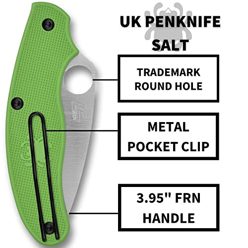 Spyderco UK Penknife Pocket Knife with LC200N Stainless