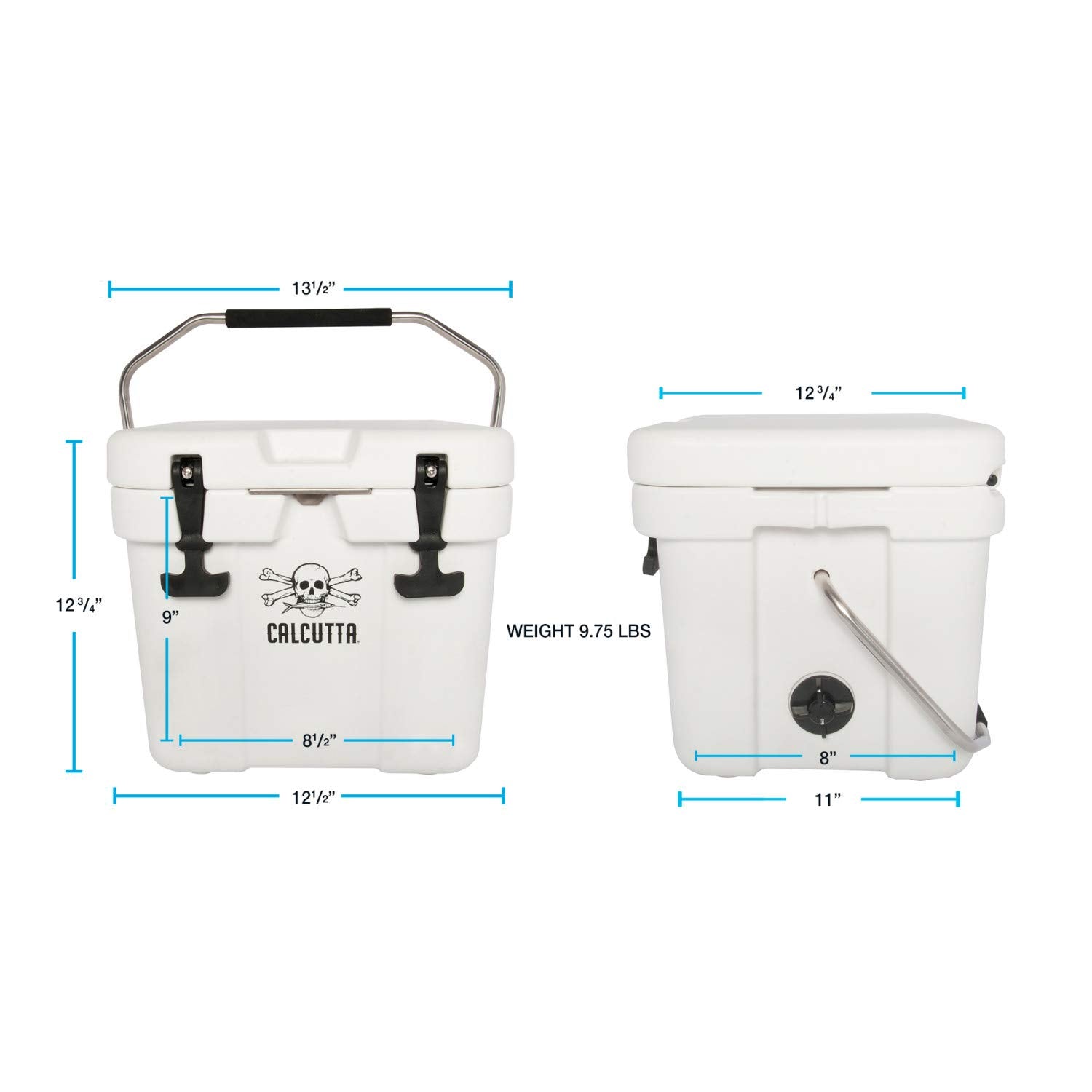 Calcutta Hard Cooler | Insulated Outdoor Ice Chest Keeps Ice for 5 Days | Portab
