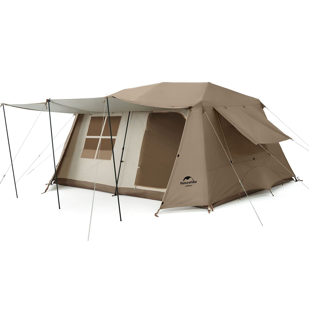 Naturehike Village Camping Tent,4/6/8 Person Tents for Camping, 60S Easy Setup I