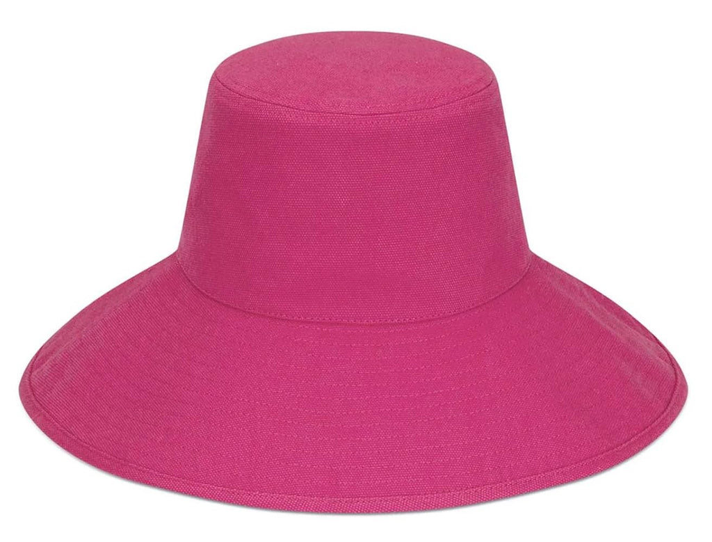 Lack of Color Women's Wide-Brimmed Cotton Canvas Holiday Bucket Hat (Medium/Larg